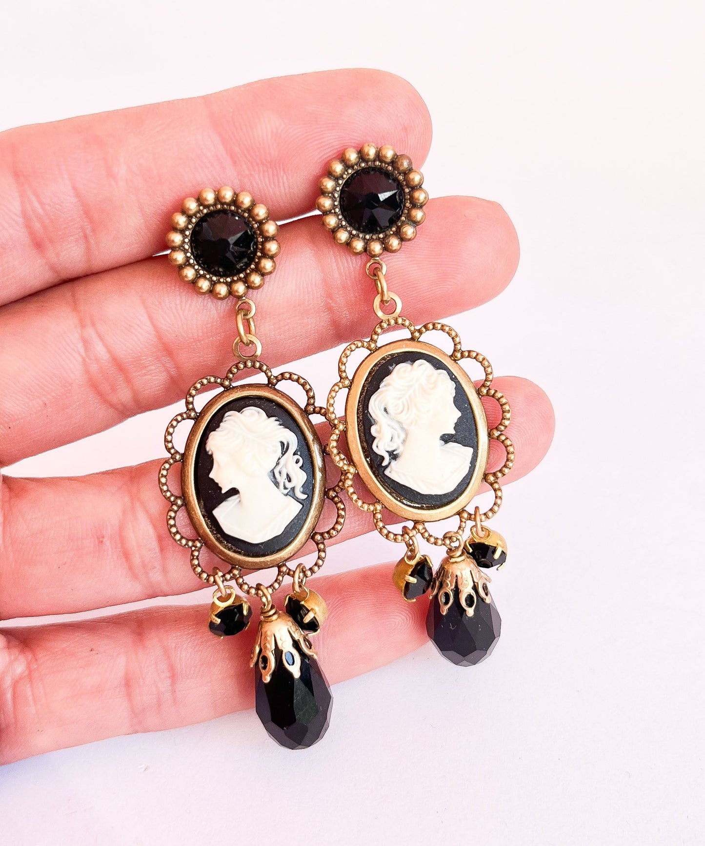 Pendientes Camafeo Lady