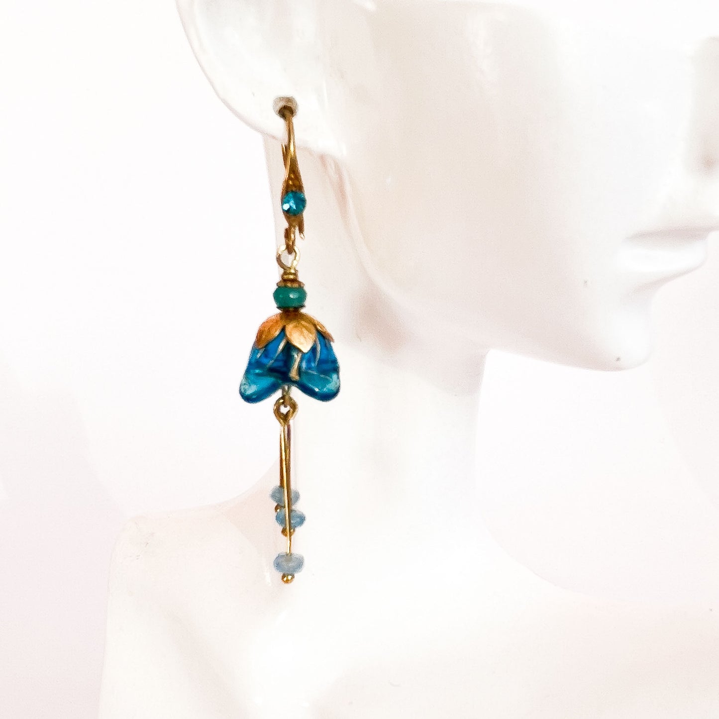 Chilca Turquoise Blue Earrings