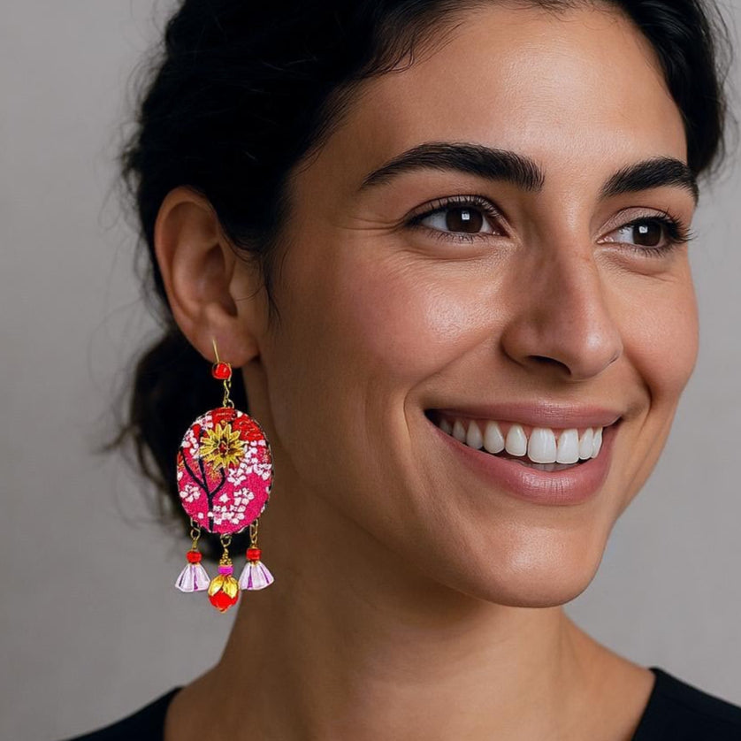 Pendientes Rubor Sakura