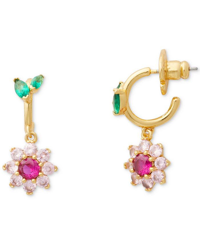 Pendientes Argolla Flores de Circón Kate Spade