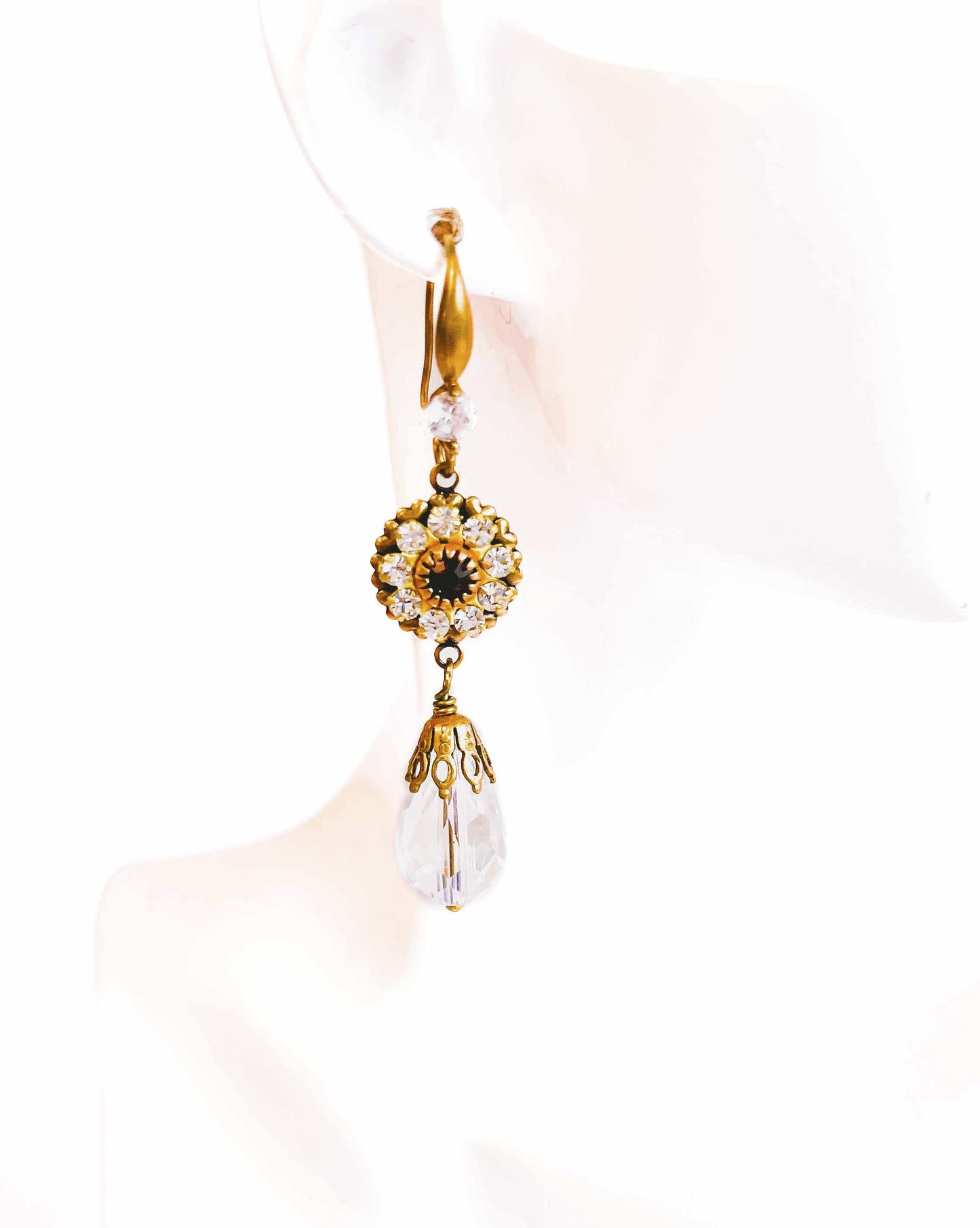 Pendientes Lágrima Le fleur Antique