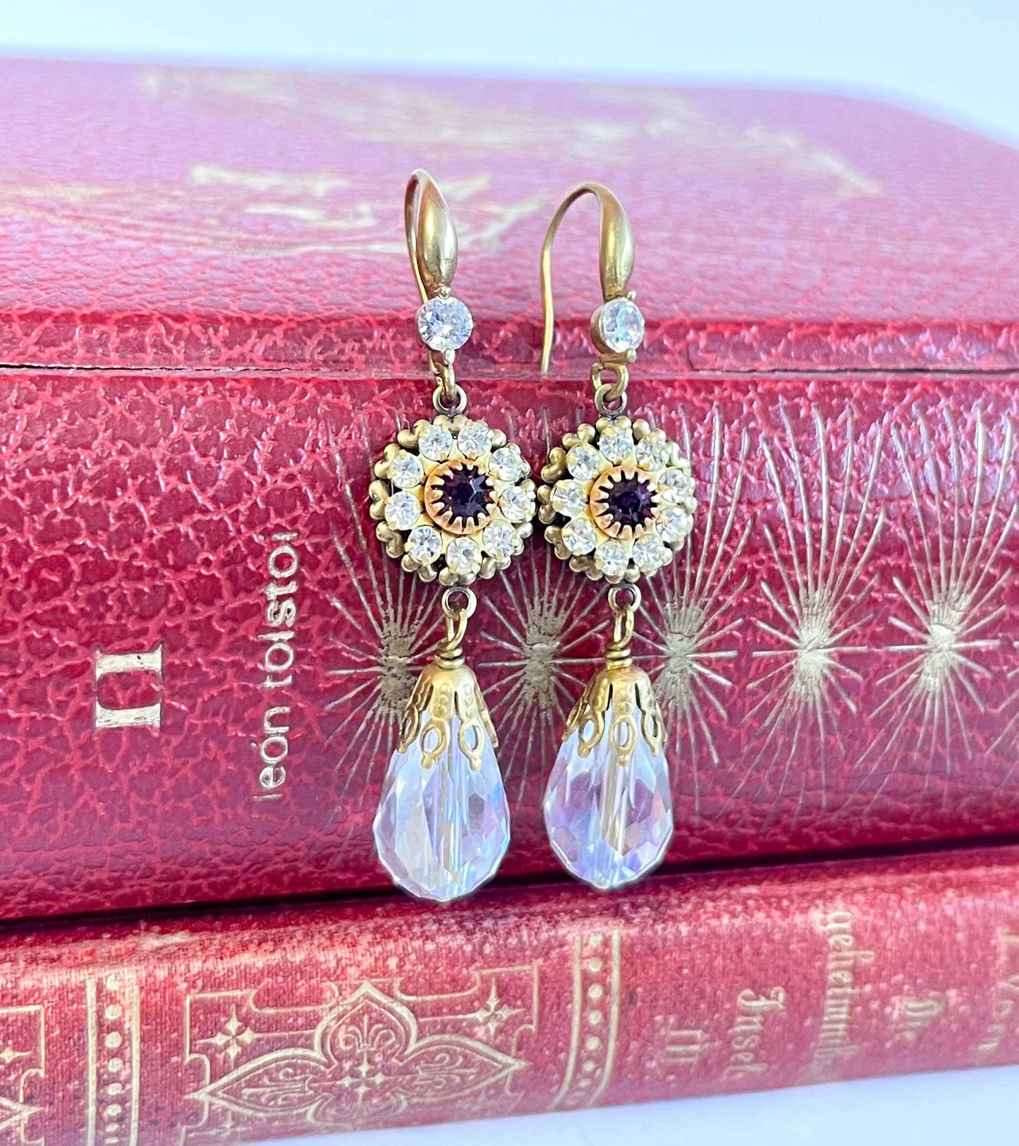 Pendientes Lágrima Le fleur Antique