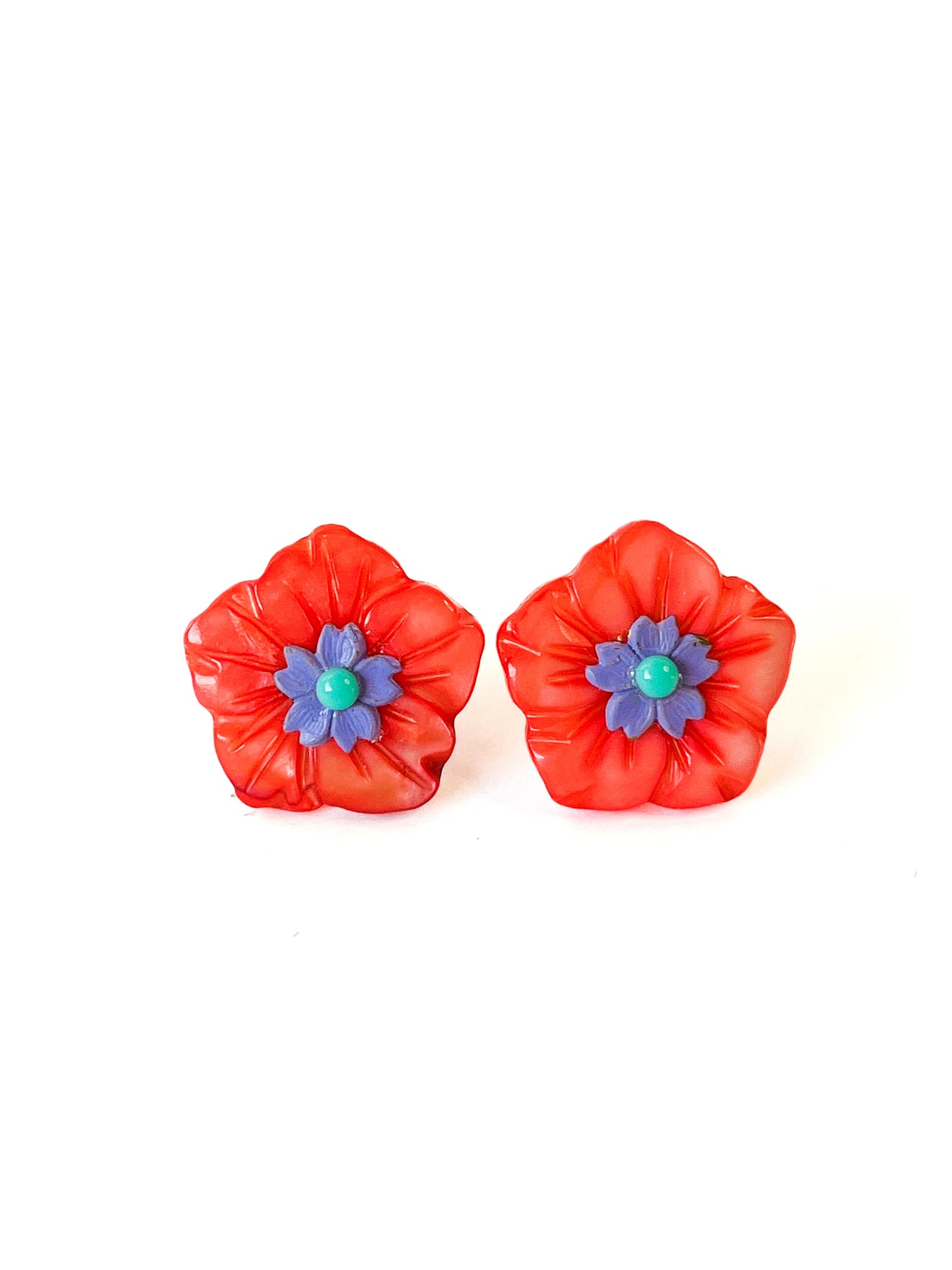 Aros Flores de Nácar