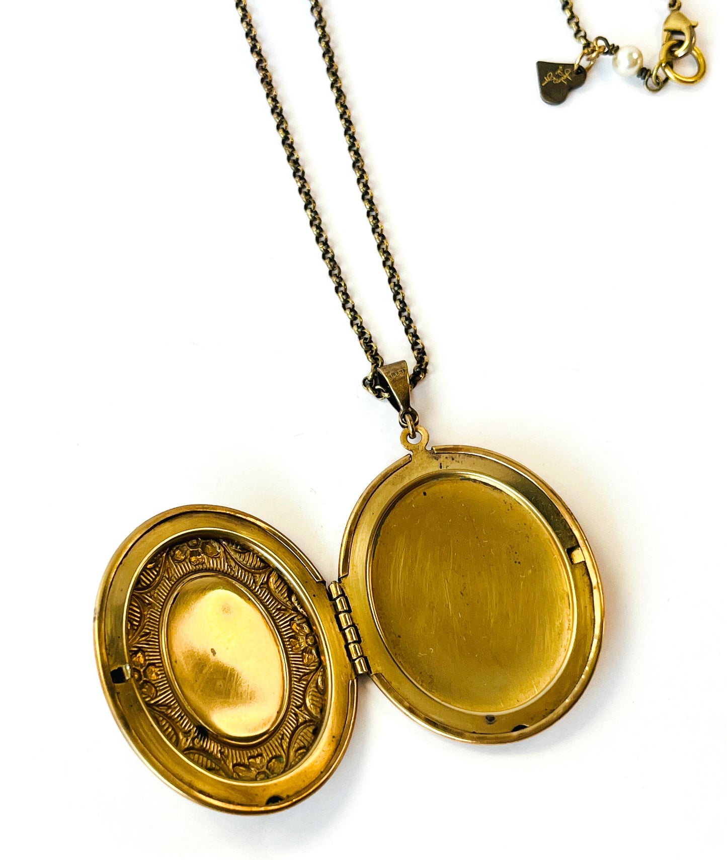 Collar Relicario Jardín Secreto II - Pieza Única de Colección