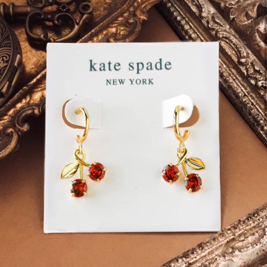 Pendientes Dulces Cerezas Kate Spade