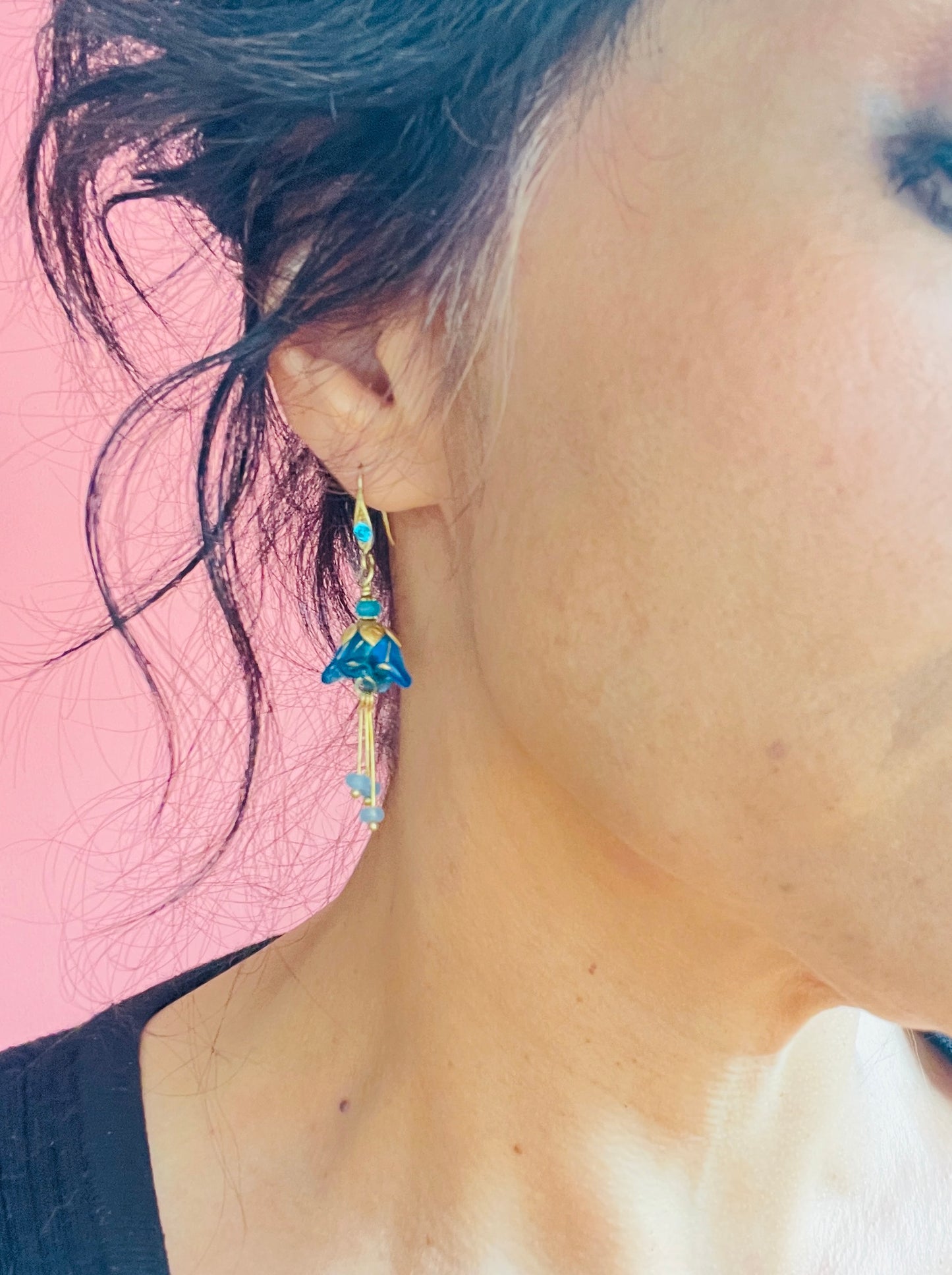 Chilca Turquoise Blue Earrings