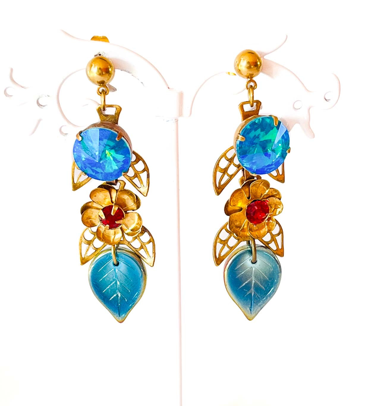 aros con cristales tipo Swarovski