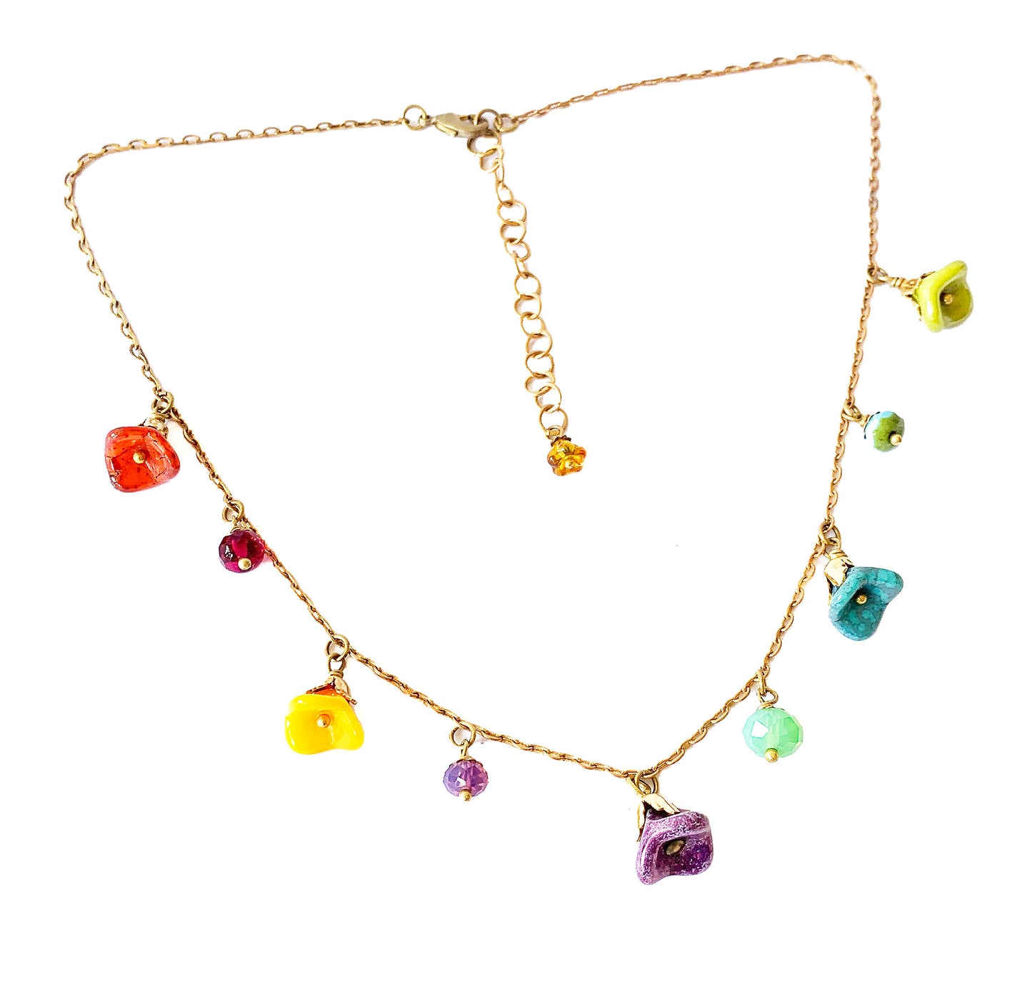 Collar Flores Tulipán Multicolor