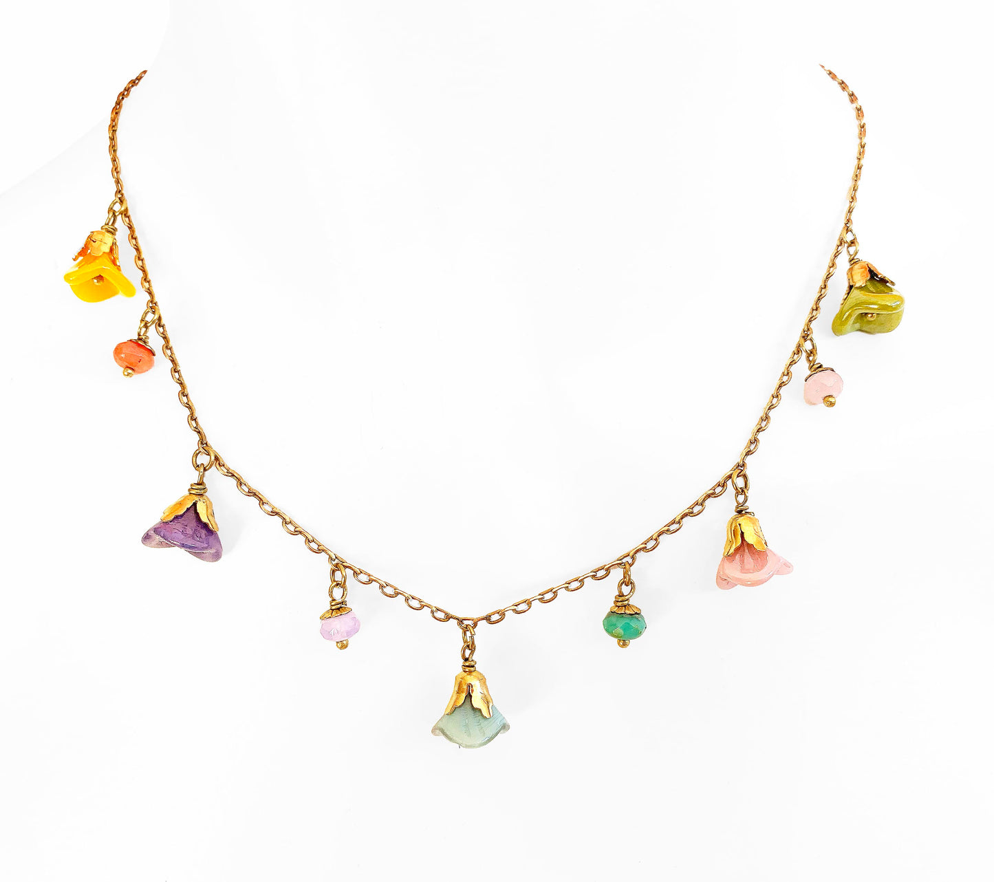 Collar Flores Tulipán Multicolor