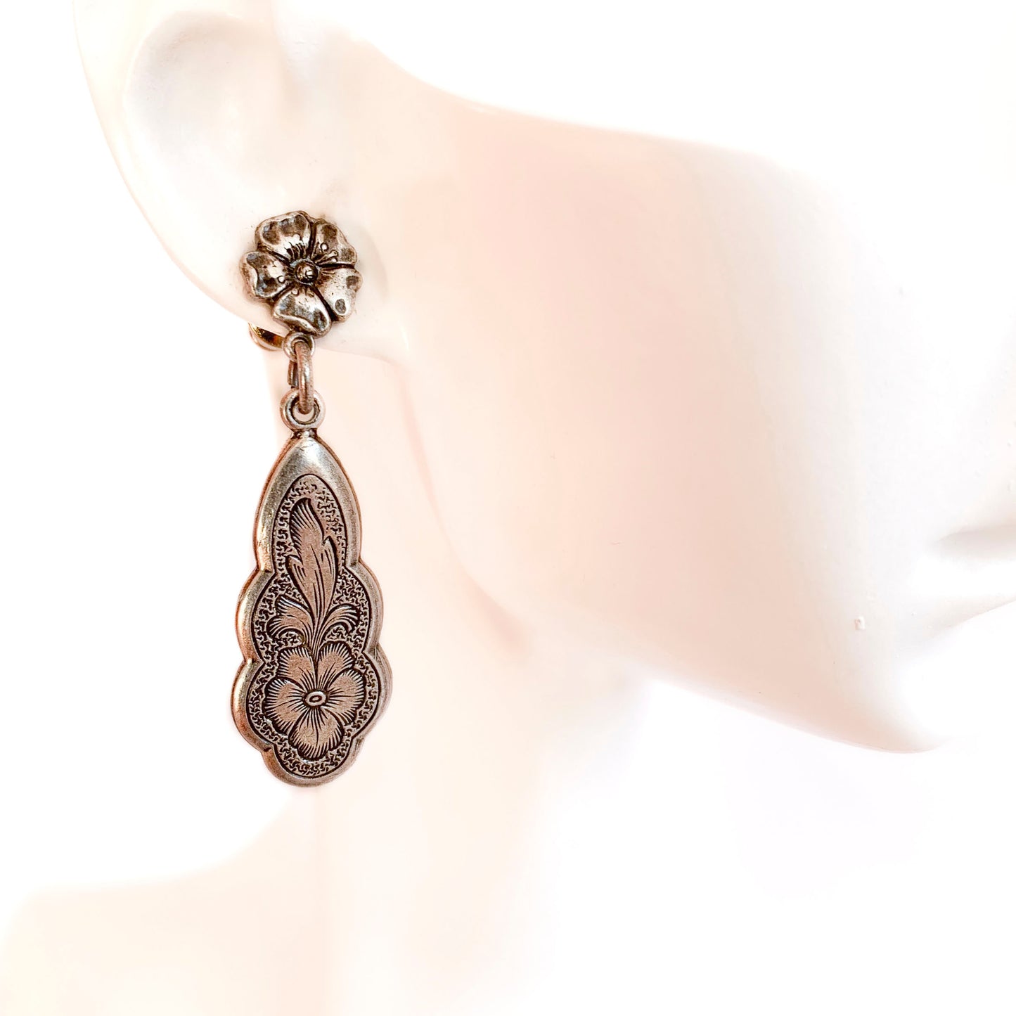 Pendientes Floral Drop
