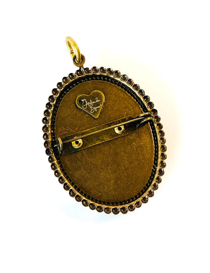 Prendedor convertible "Bouquet de fleurs"