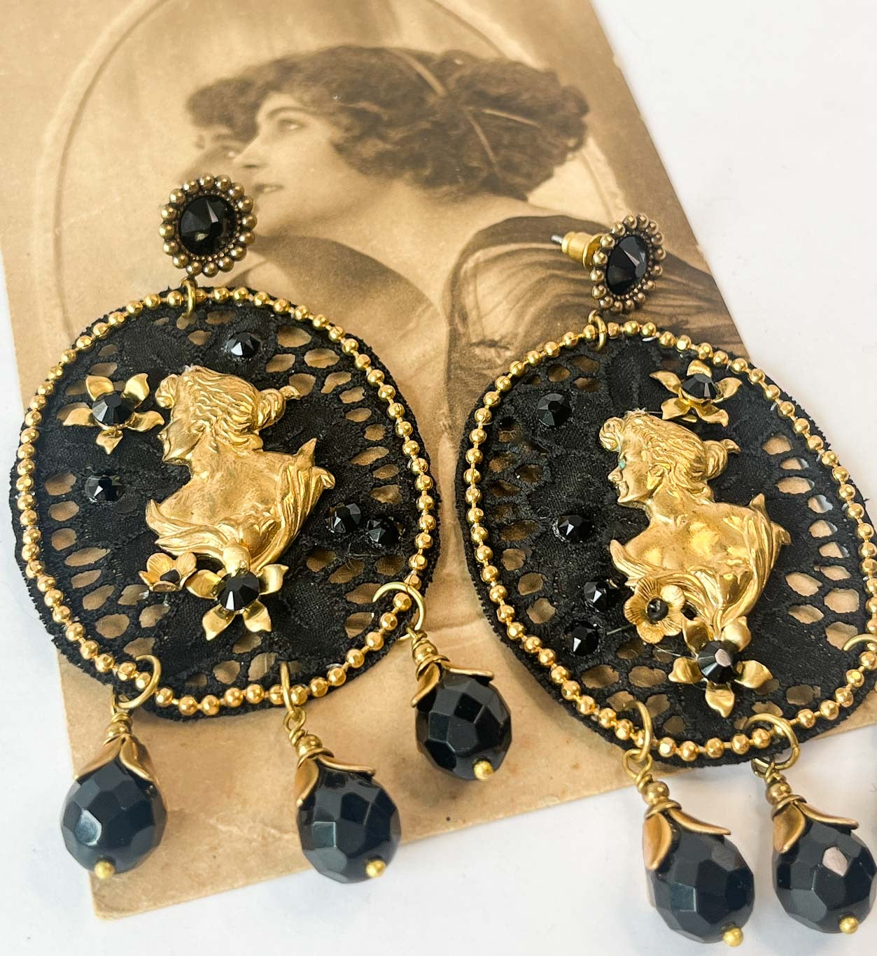 Pendientes Lady Cameo Muse