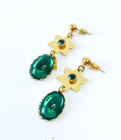 Pendientes Flor y Esmeralda
