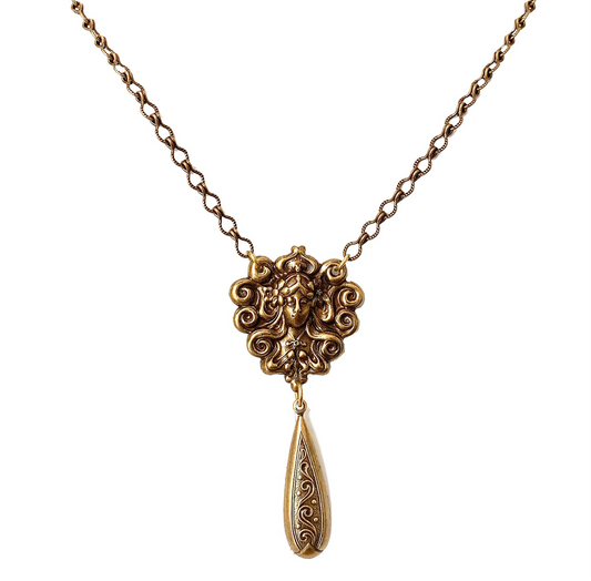 Collar Lady Art Noveau