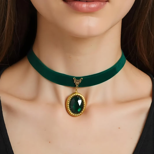 Choker Hechizo Esmeralda