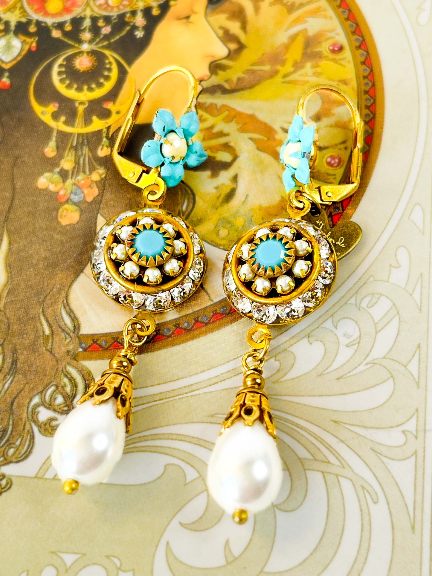 Sueños de Perlas - Pendientes Colgantes