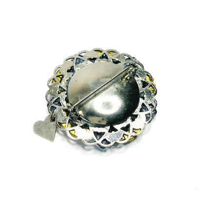 Broche Redondo de Flores