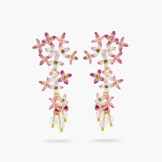 Pendientes Flores Lilas Les Nereides