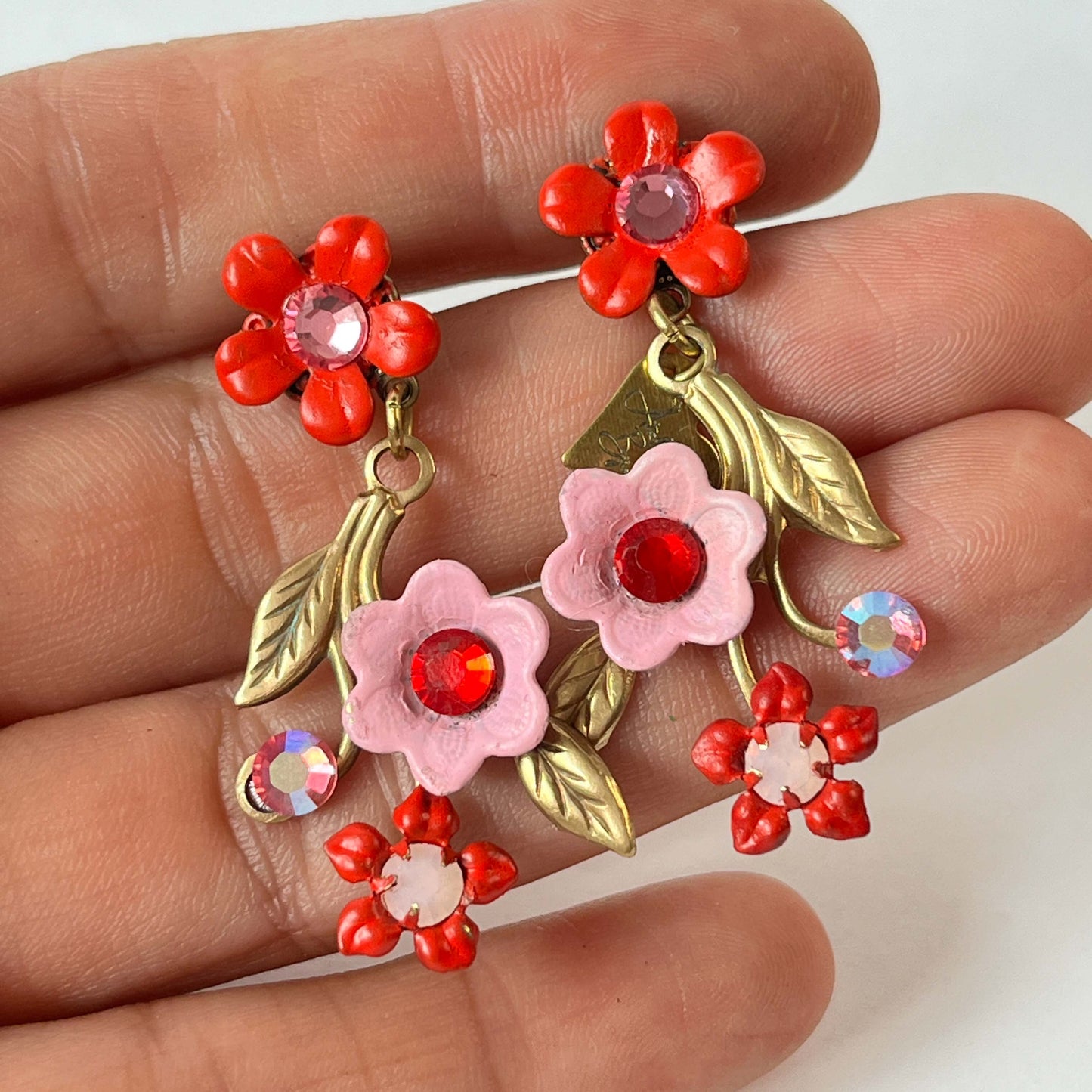 Pendientes Lenguaje de Floral - Alegría -