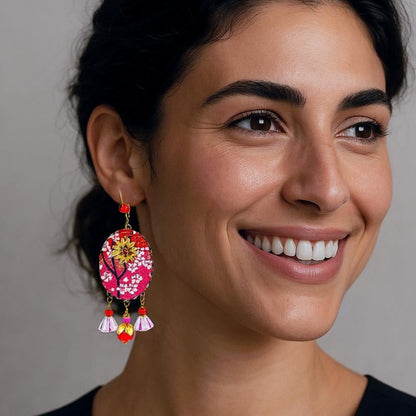 Pendientes Rubor Sakura