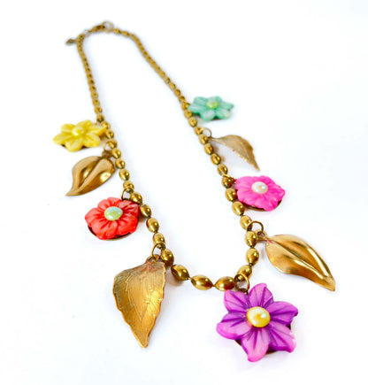 Maxi Collar Playero Floral