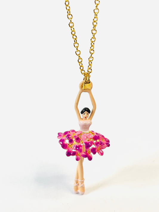 Collar Bailarina Vestido Floral