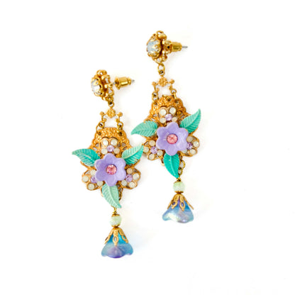 Pendientes Elegancia floral