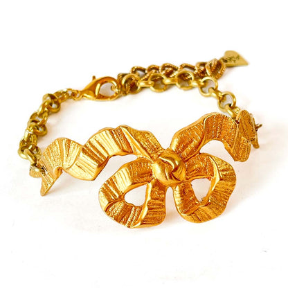 Pulsera Coquette Dorée Bañada en Oro Mate 14K