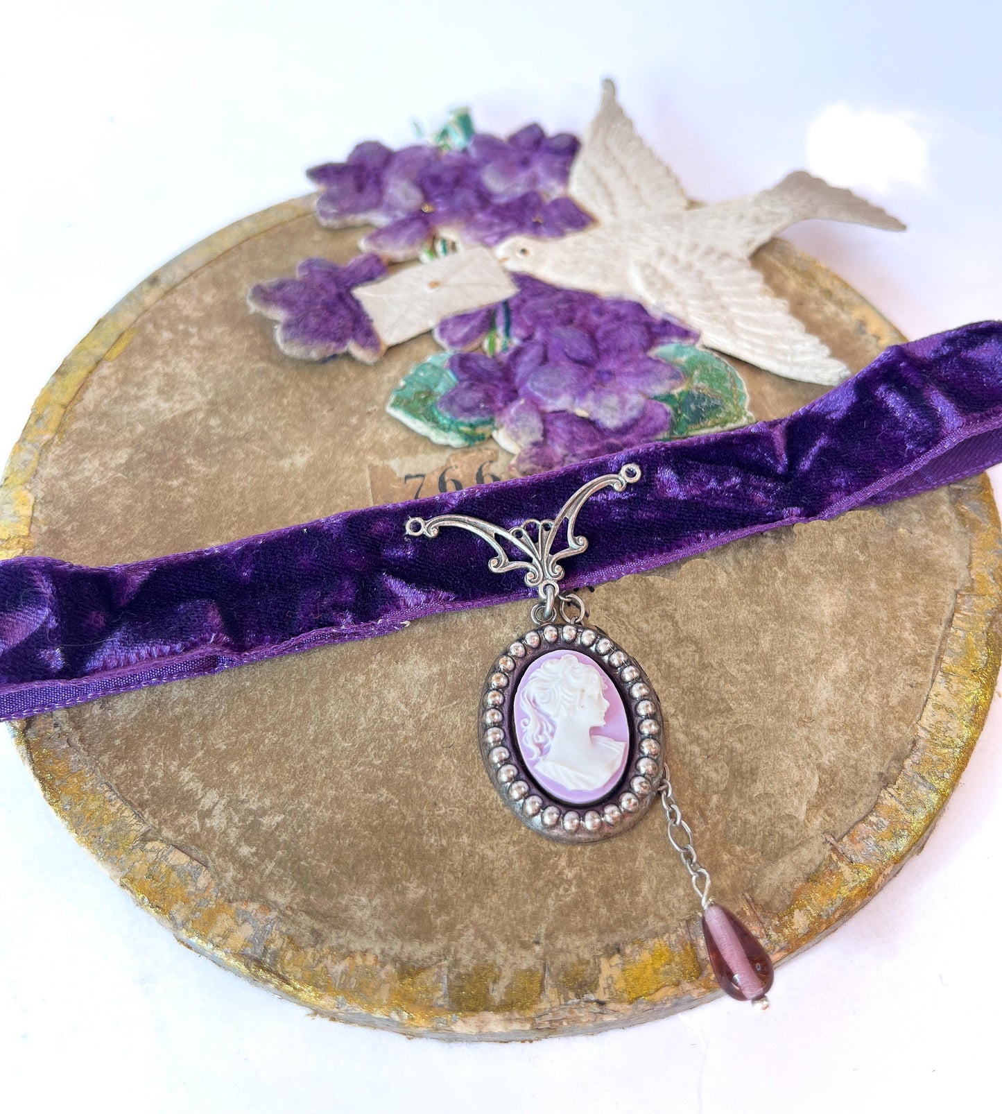 Choker “Musa Violeta” 💜