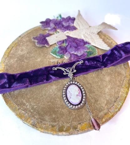 Choker “Musa Violeta” 💜