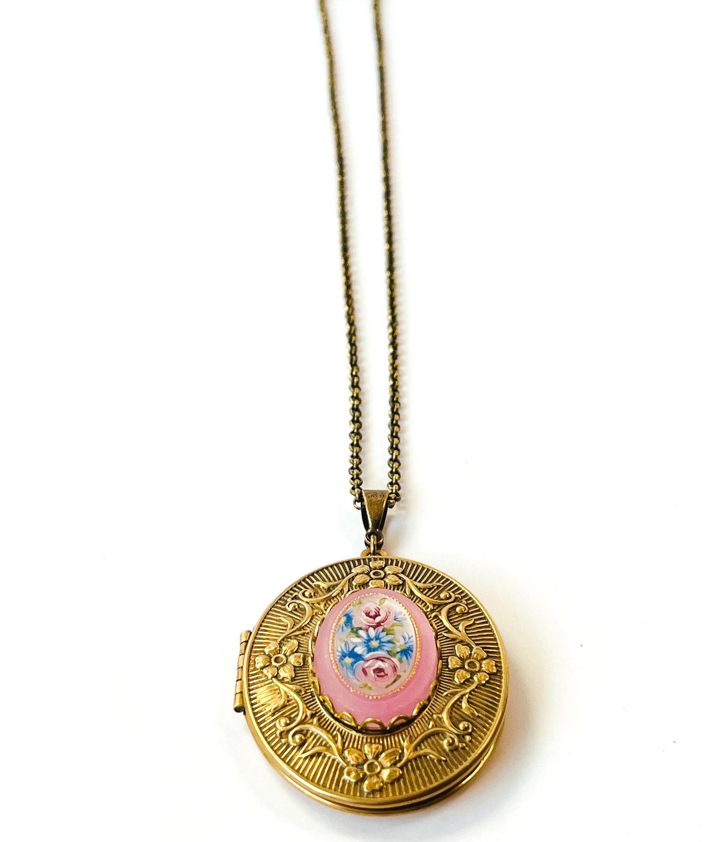 Collar Relicario Jardín Secreto II - Pieza Única de Colección