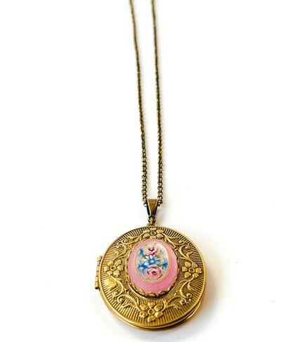 Collar Relicario Jardín Secreto II - Pieza Única de Colección