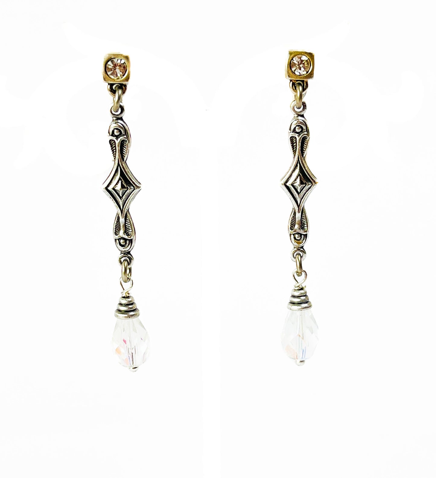 Pendientes Largos Art Deco