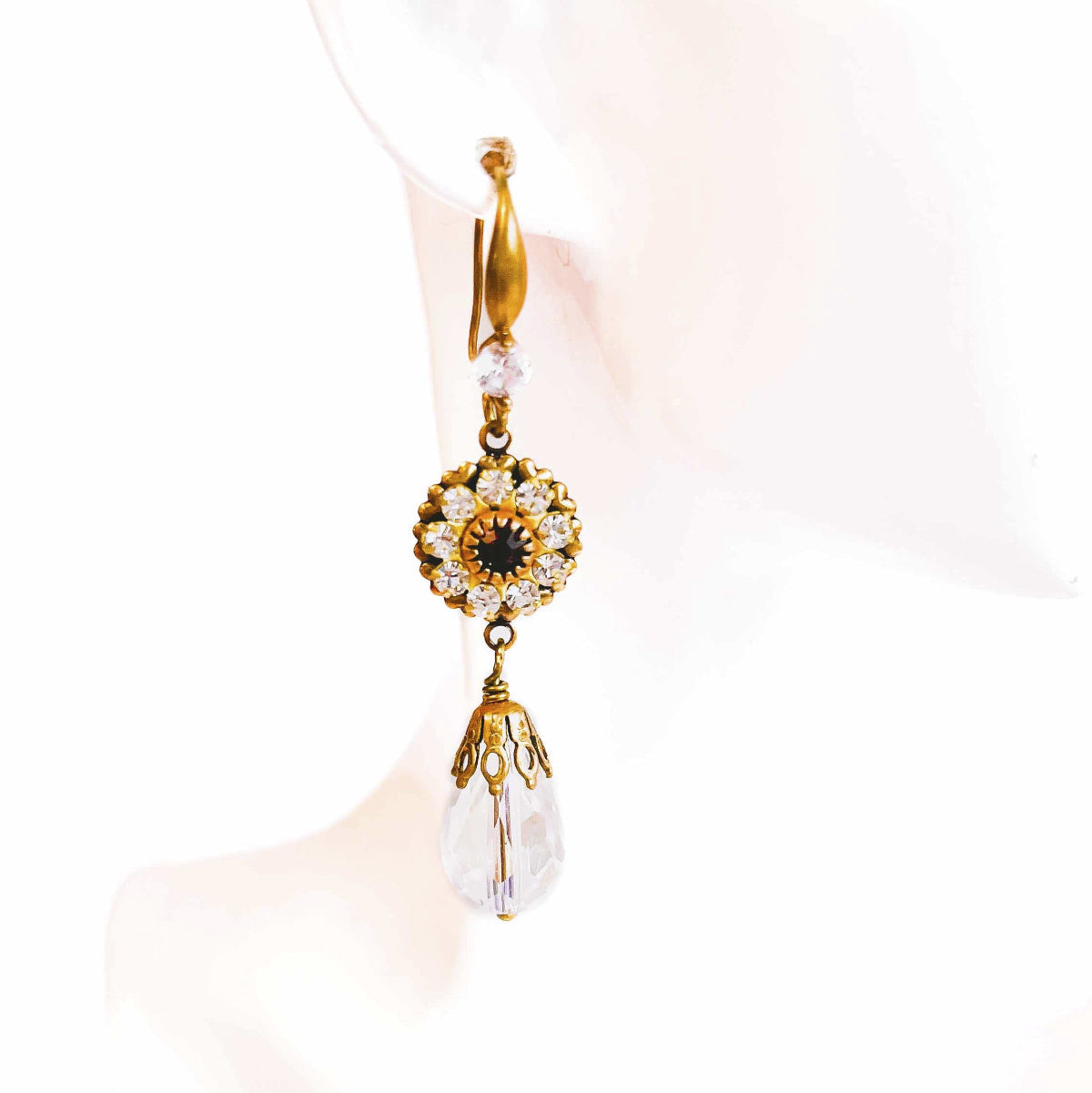 Aros colgantes Cristal - Inspiración Bridgerton Venta online Chile