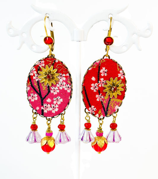 Pendientes Rubor Sakura