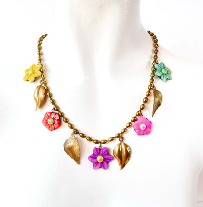 Maxi Collar Playero Floral