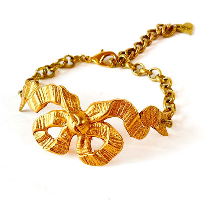 Pulsera Coquette Dorée Bañada en Oro Mate 14K