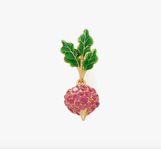 Pendientes Beterraga "Tiempo de Cosecha" Kate Spade