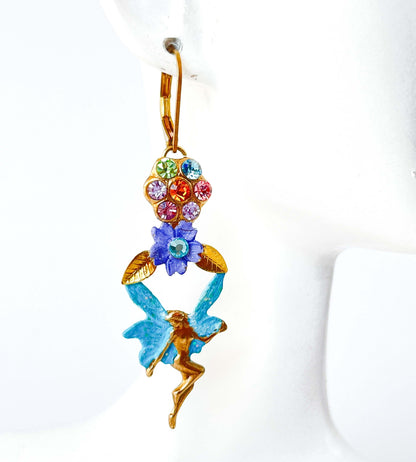 Pendientes Hada Arcoiris