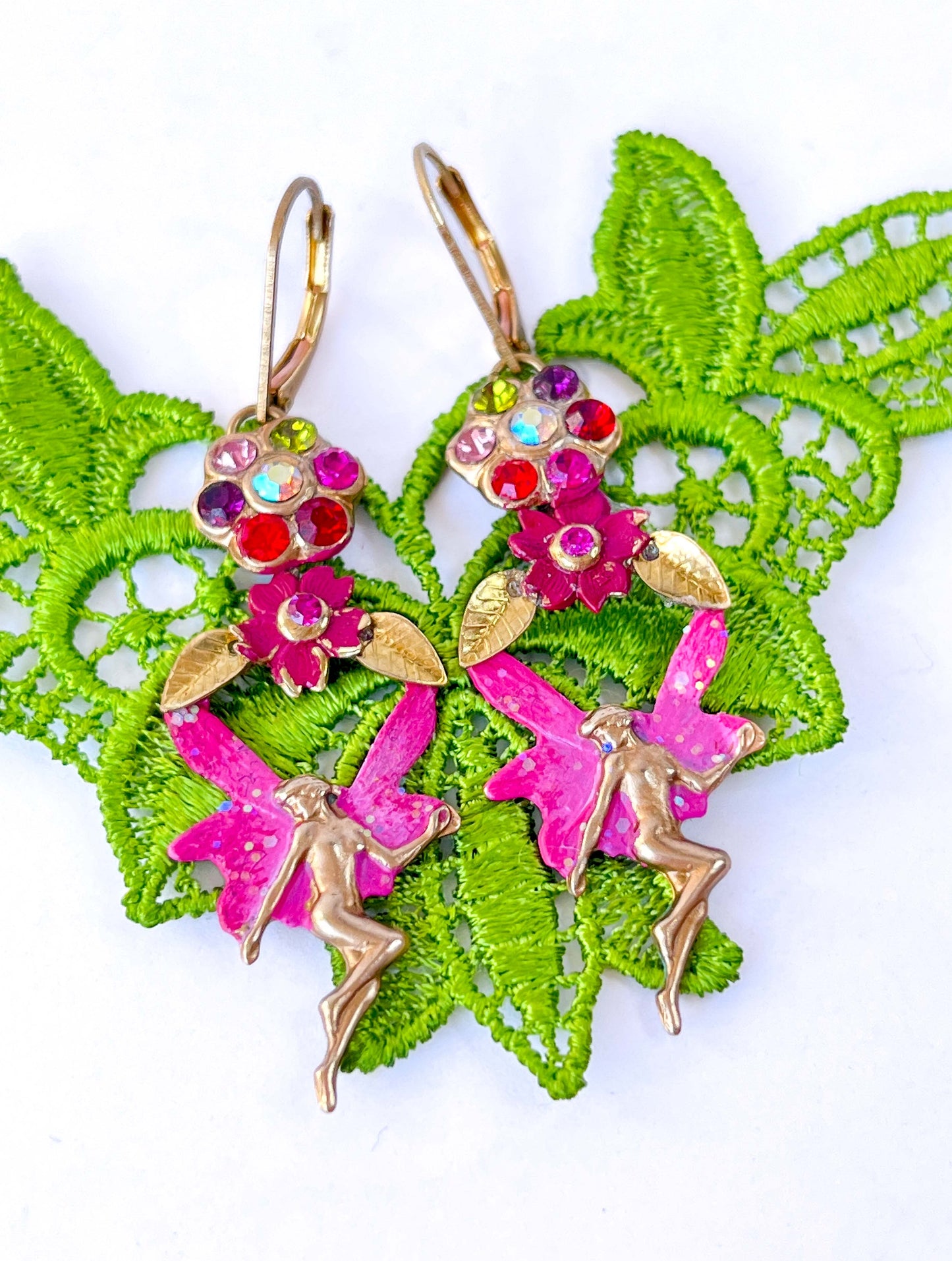 Pendientes Hada Arcoiris