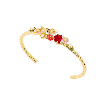 Brazalete Esclava Fresas Silvestres