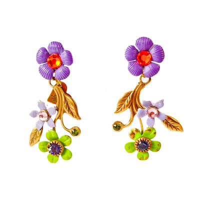 Aros de Flores Serie Lenguaje de Floral - Esperanza-