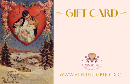 GIFT CARD AMOR💕 Atelier de Bijoux