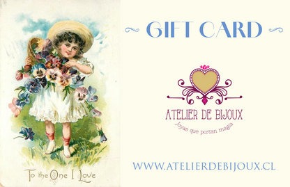 GIFT CARD AMOR💕 Atelier de Bijoux