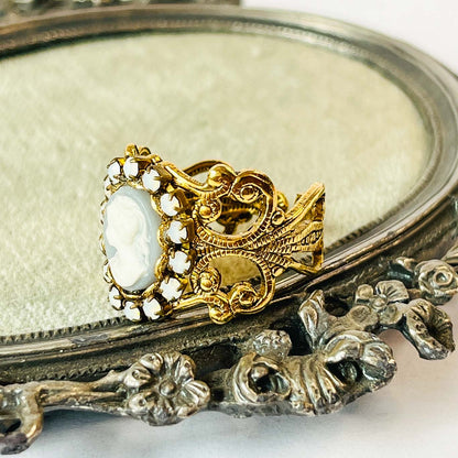 anillo estilo victoriano