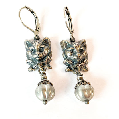 "Naughty Kitten" Earrings