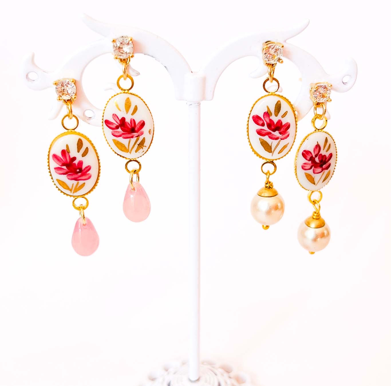 aros pequeños estilo victoriano