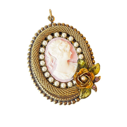 broche camafeo
colgante camafeo
joyería victoriana