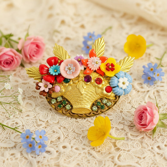 broche elegante creativo