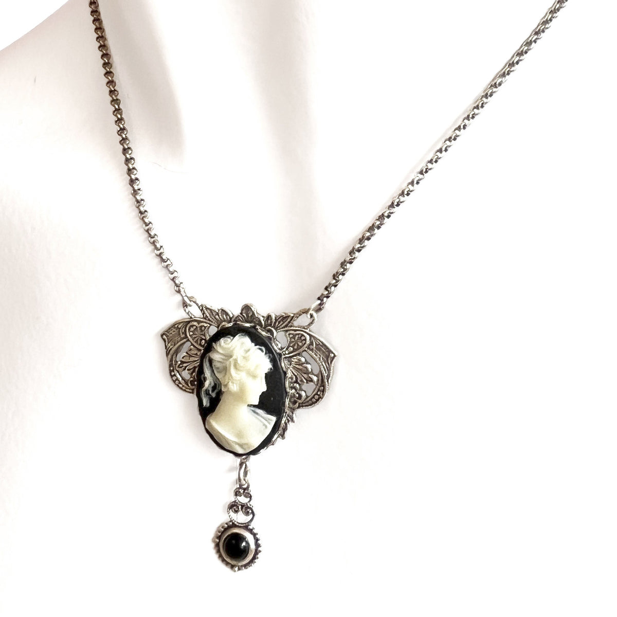 collar colgante camafeo mujer